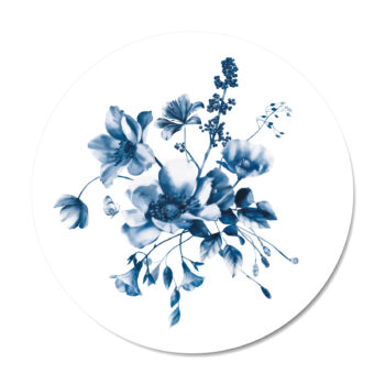 Muurcirkel Delfts blauw 2 Studio Amke x Dutch Sprinkles