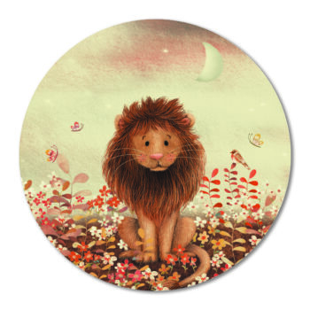 Muurcirkel Leeuwtje Dutch Sprinkles