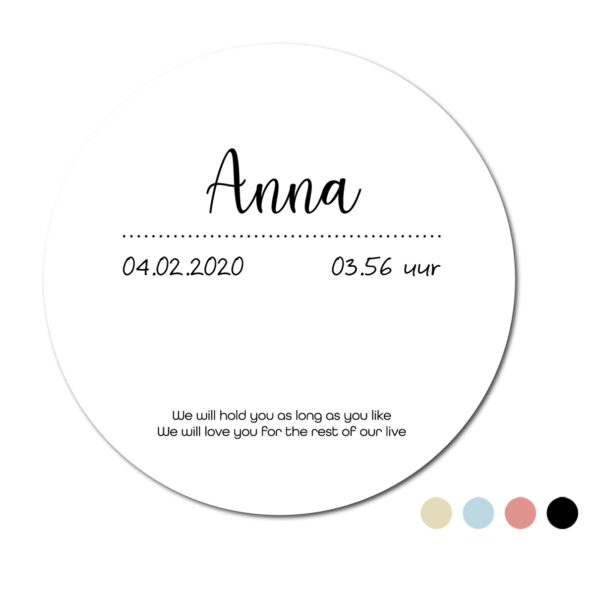 Geboortecirkel Anna Dutch Sprinkles - productafbeelding