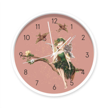 Klok Fairy Aurora wit/wit
