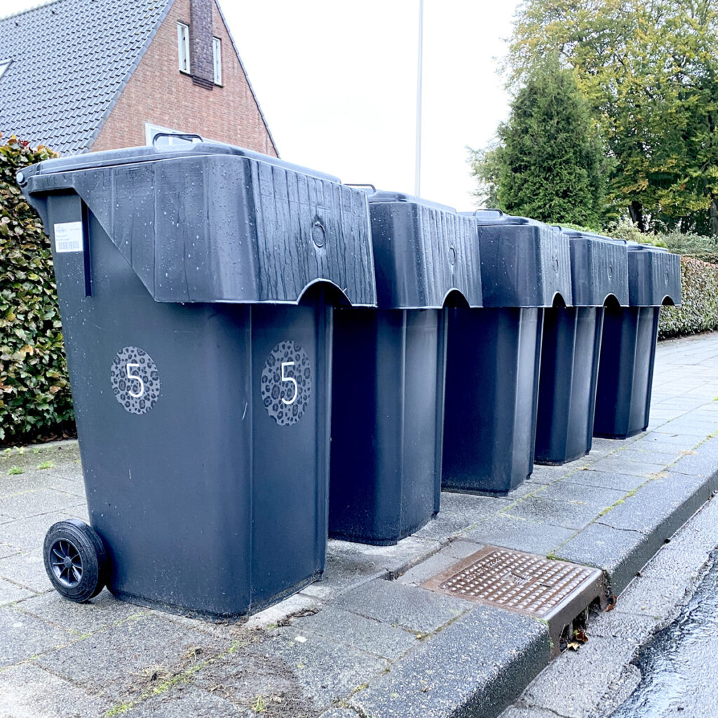 Containerstickers opvallend in de straat - Dutch Sprinkles