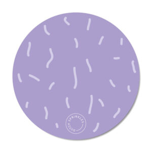 Muismat purple sprinkles - limited edition Dutch Sprinkles