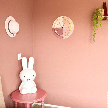 Productafbeelding earthy orange leerklok | Dutch Sprinkles