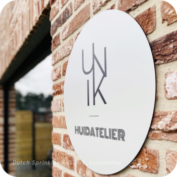 Dutch Sprinkles Naambord met Logo