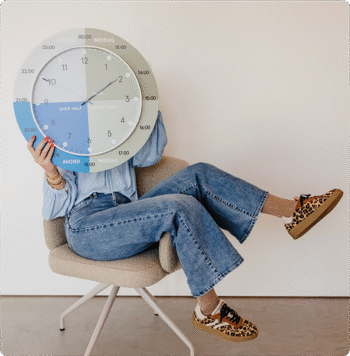 productafbeelding sea colors leerklok | Dutch Sprinkles