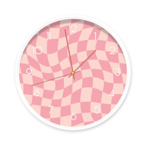 productafbeelding klok candy swirl - Dutch Sprinkles, w-roze