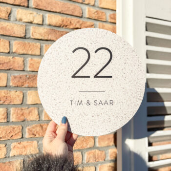 Productafbeelding naambord Gravel | Dutch Sprinkles