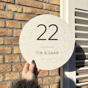 Productafbeelding naambord Gravel | Dutch Sprinkles