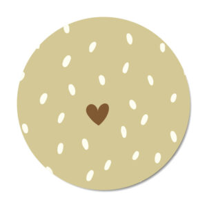 productafbeelding mini's mei Dots with heart