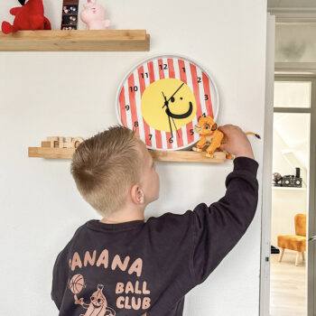 Productafbeelding Happy Smile klok met jongetje