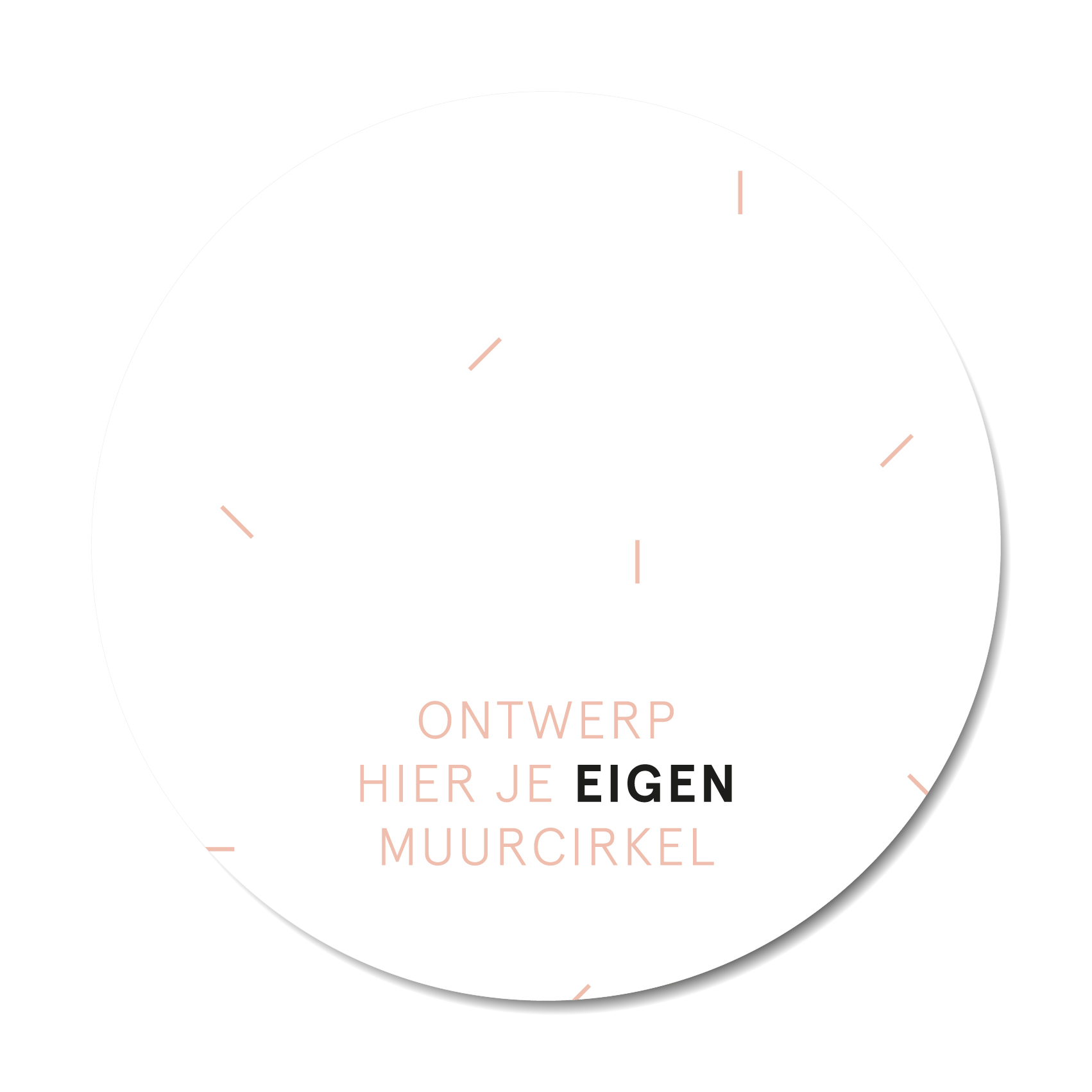 Custom Muurcirkel